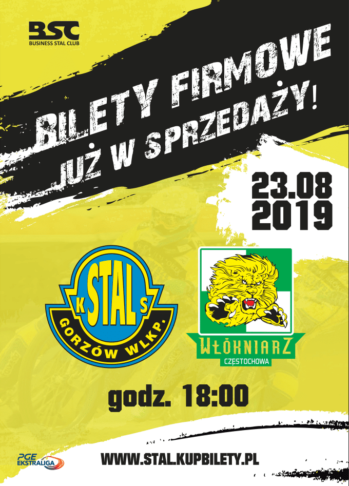 Gorąca atmosfera na stadionie! 23 sierpnia hitowy pojedynek dwóch żużlowych potęg - Stali Gorzów i Włókniarza Częstochowa. Która drużyna zwycięży w tym emocjonującym starciu? Przyjdźcie licznie i wspierajcie swoich faworytów!
