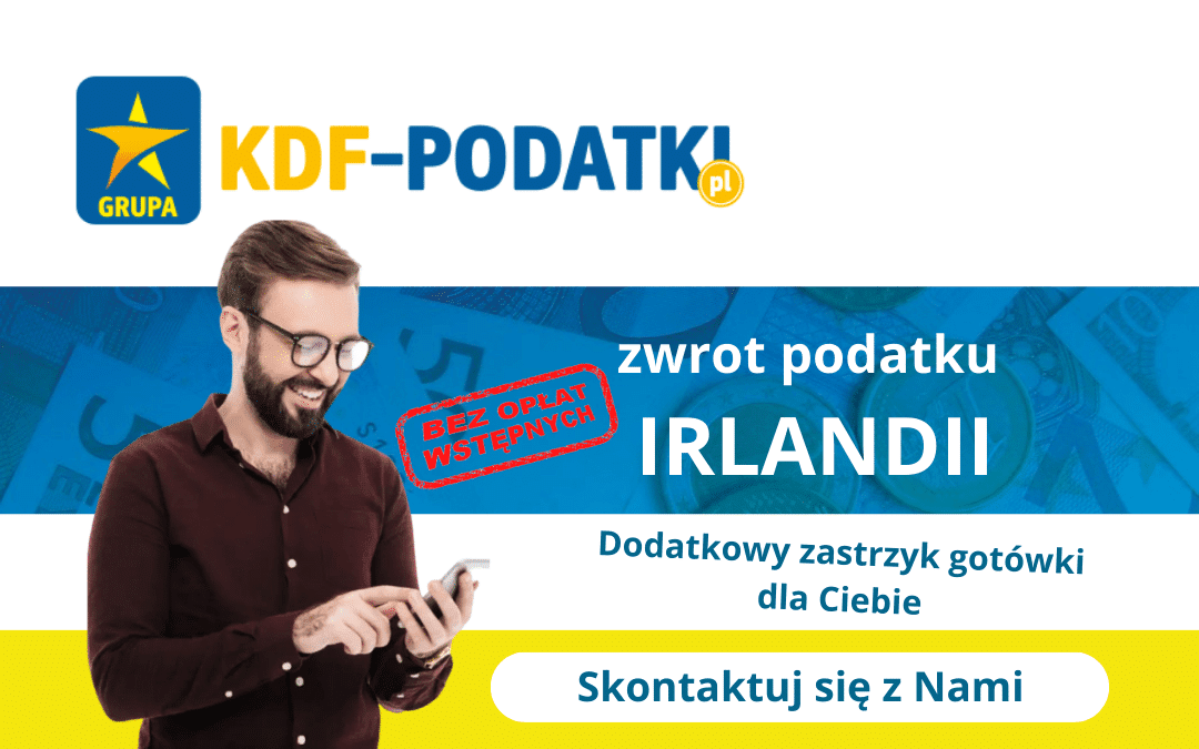zwrot podatku z Irlandii KDF-Podatki