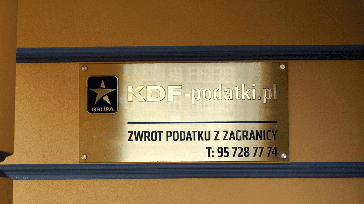 Zwrot Podatku Z Zagranicy Gorz w Wlkp Rozliczenie KDF Podatki